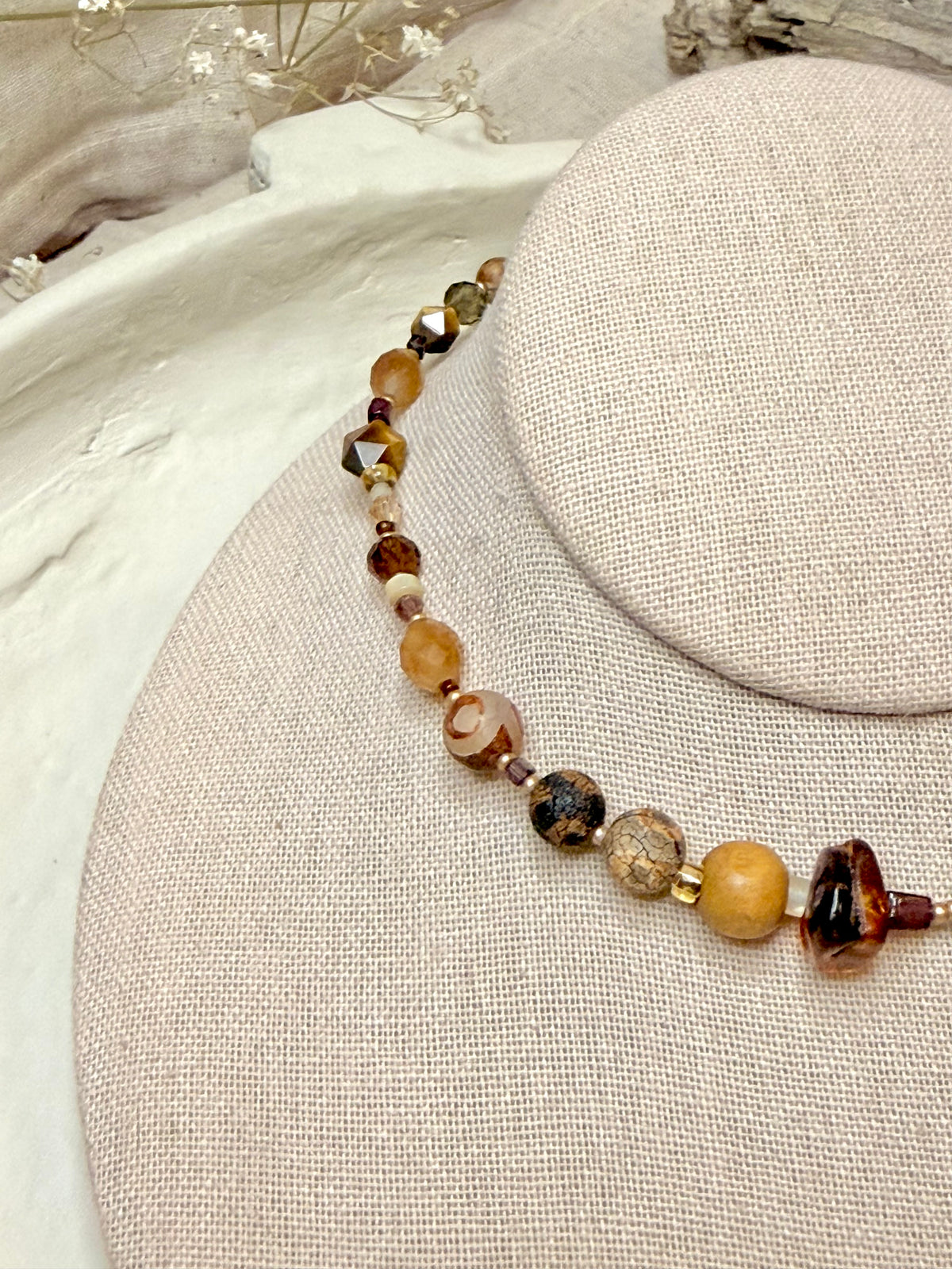 Boho Beaded Choker