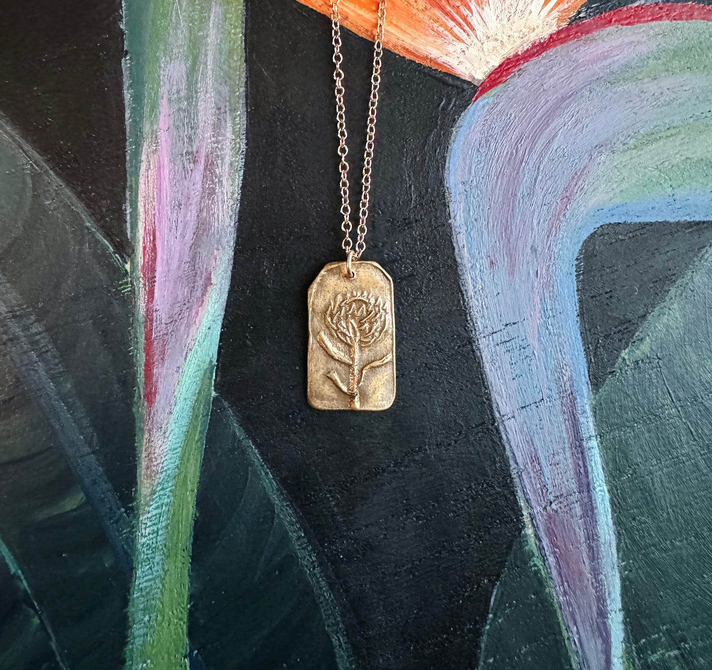 King Protea Pendant
