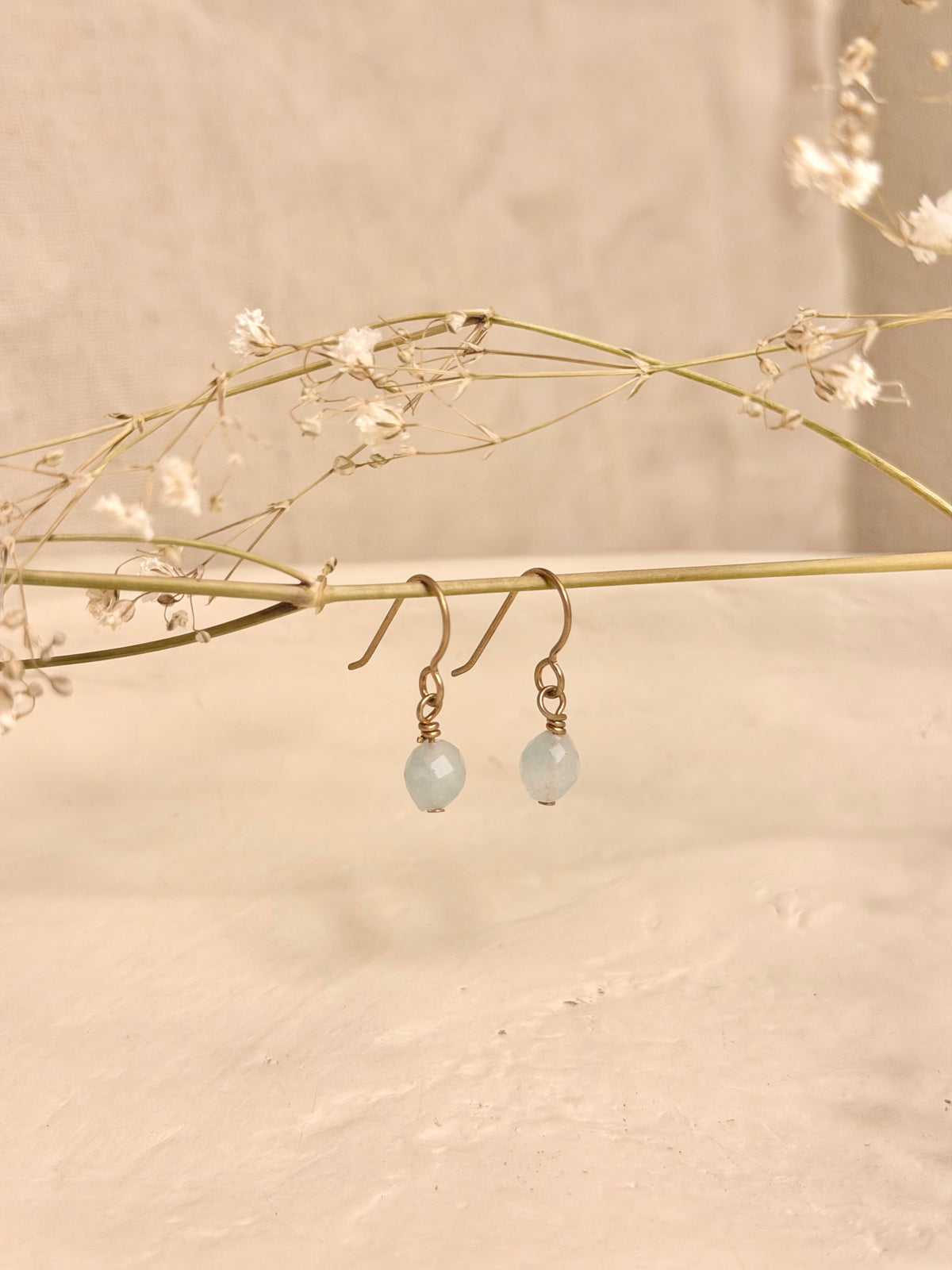 Aquamarine Earring