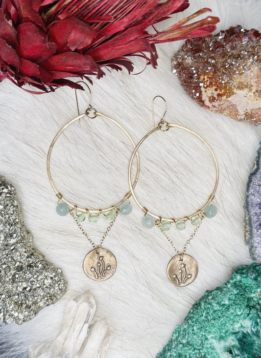 Hammered Hoops