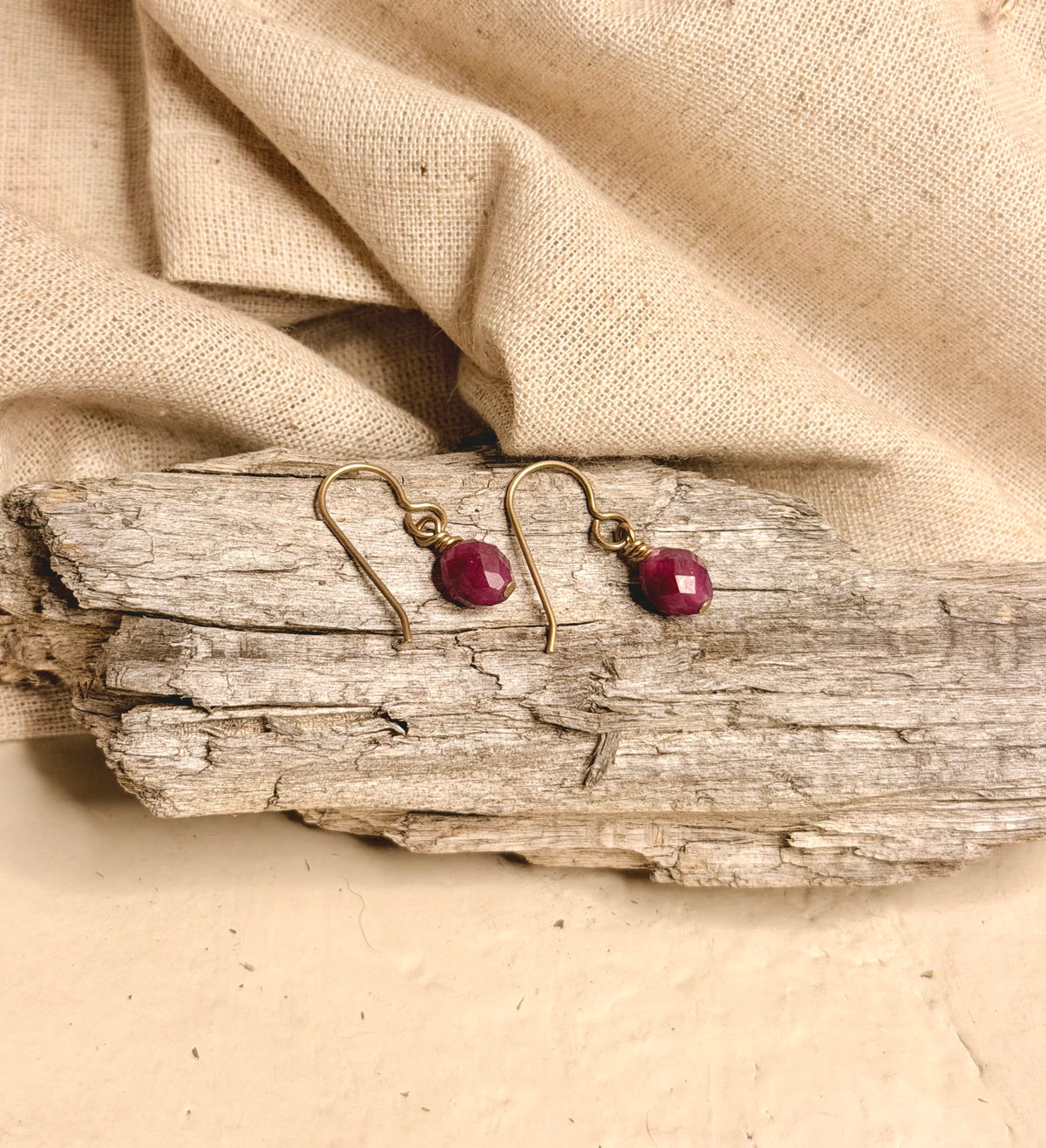 Ruby Earrings