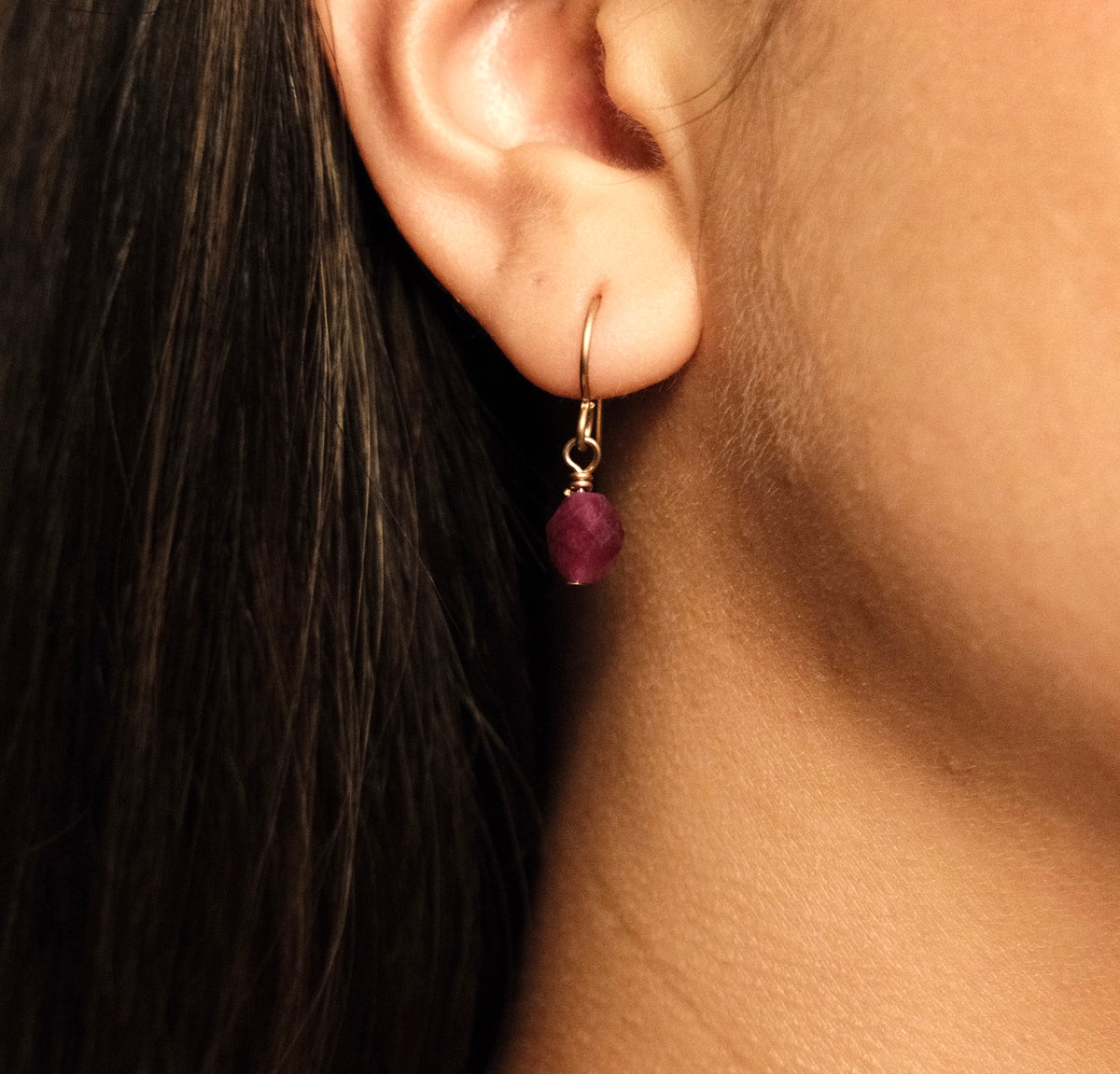 Ruby Earrings