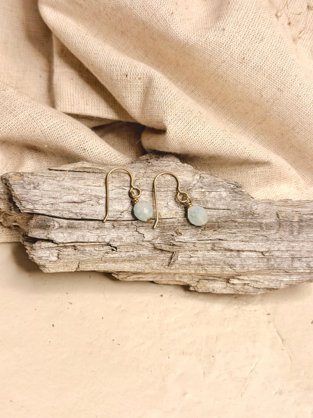 Aquamarine Earring