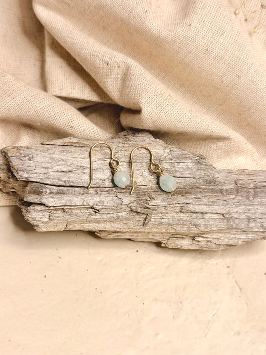 Aquamarine Earring