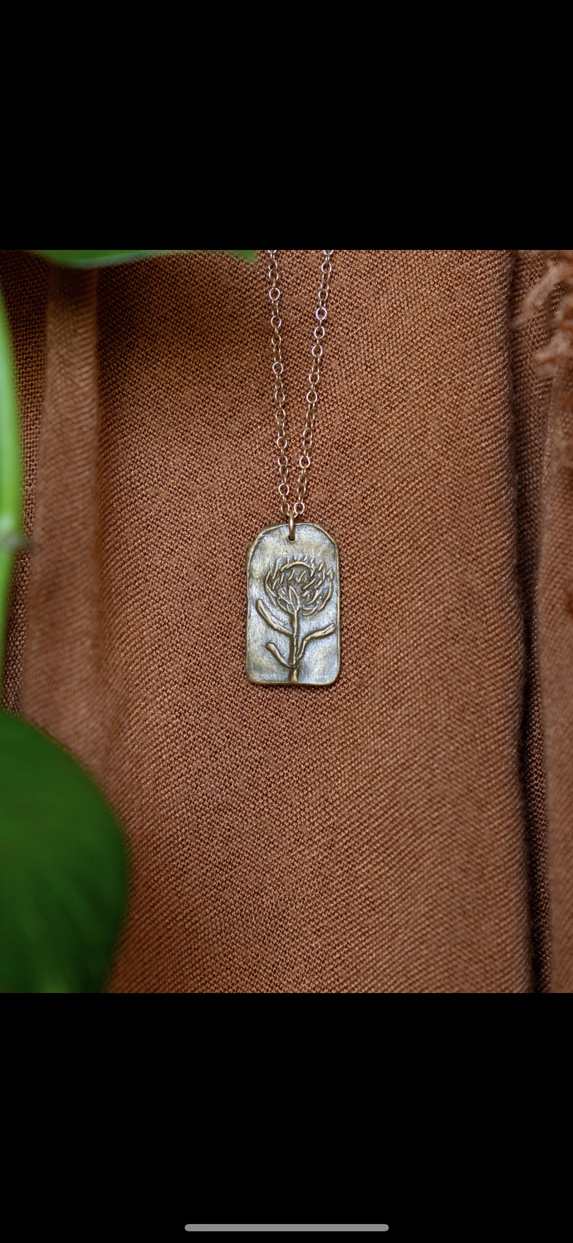 King Protea Pendant