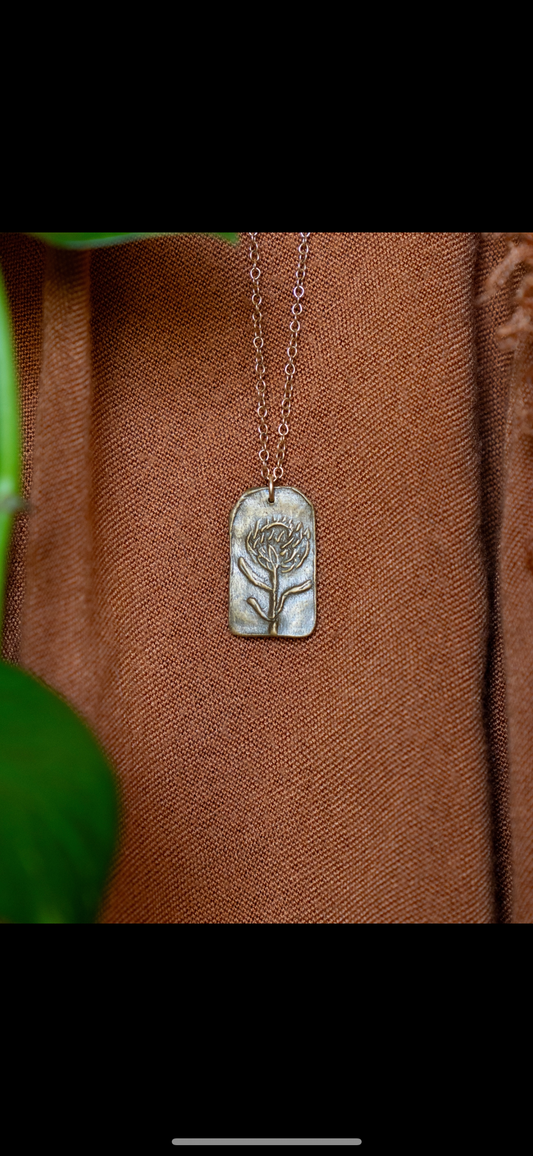 King Protea Pendant