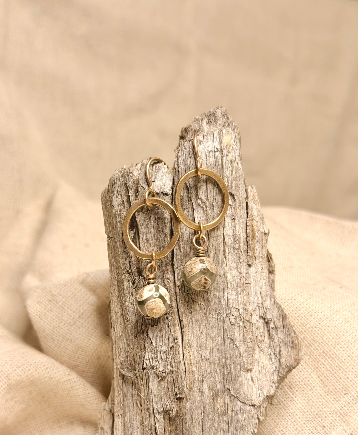 Perfectly Imperfect Agate Earrings