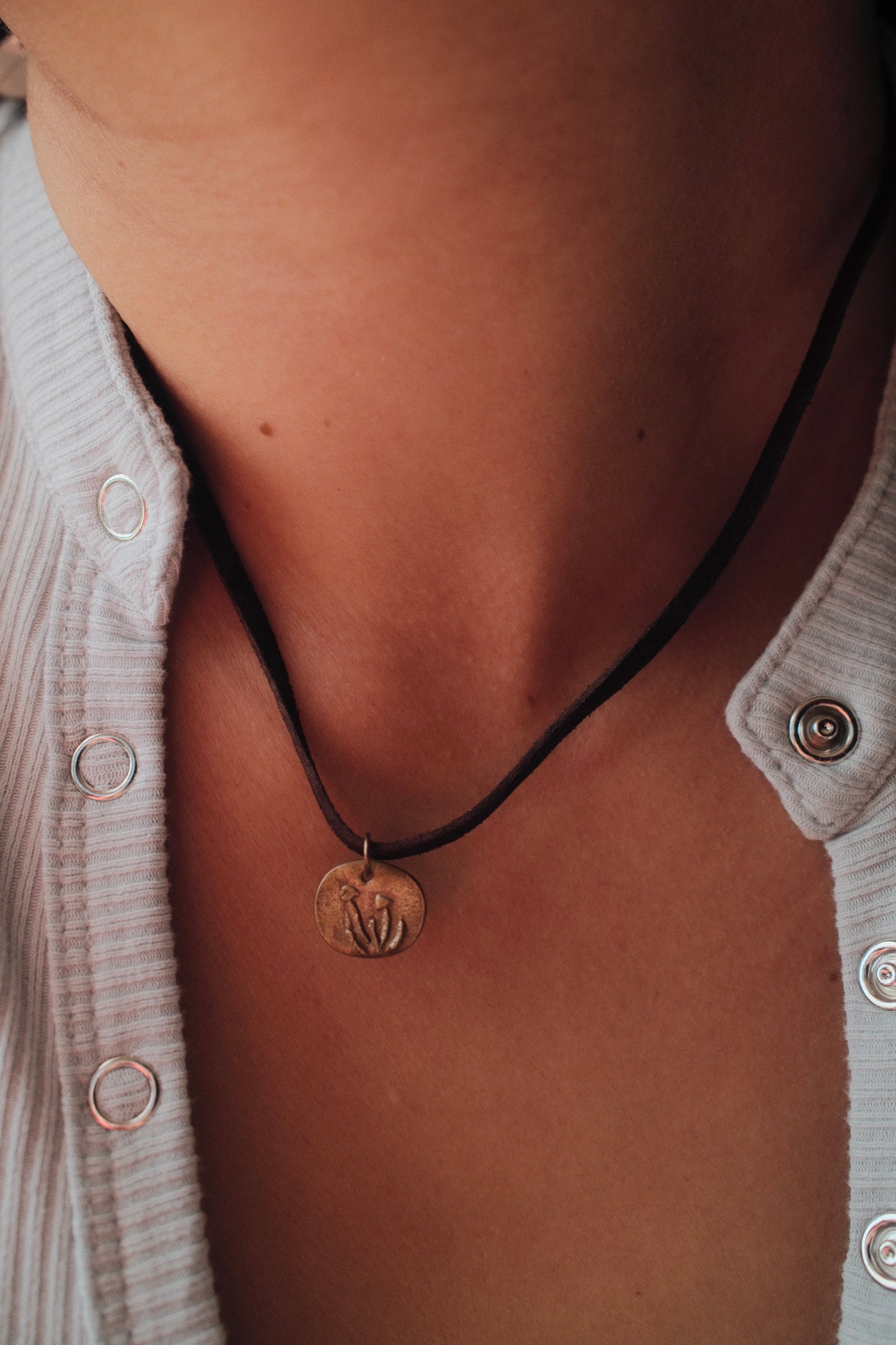 Mushroom Necklace