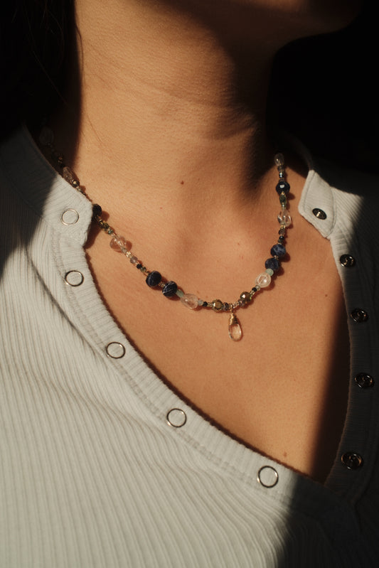 Stone Beaded Necklace