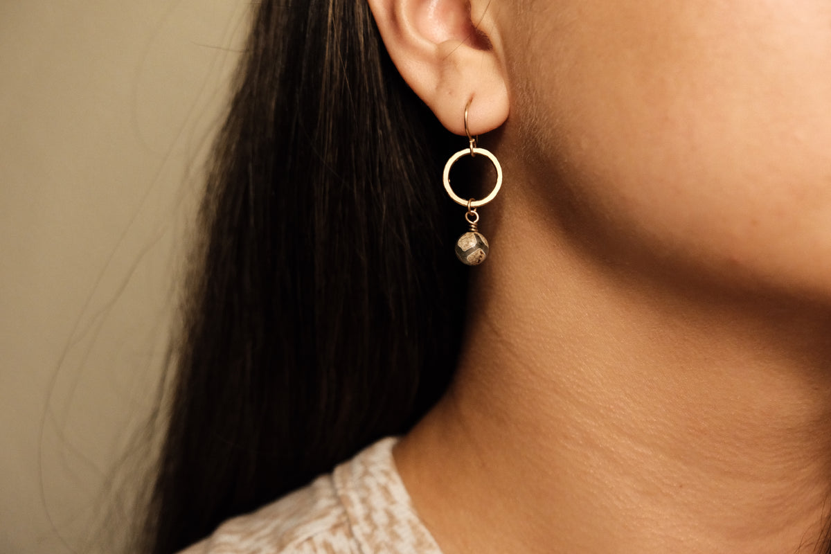 Perfectly Imperfect Agate Earrings