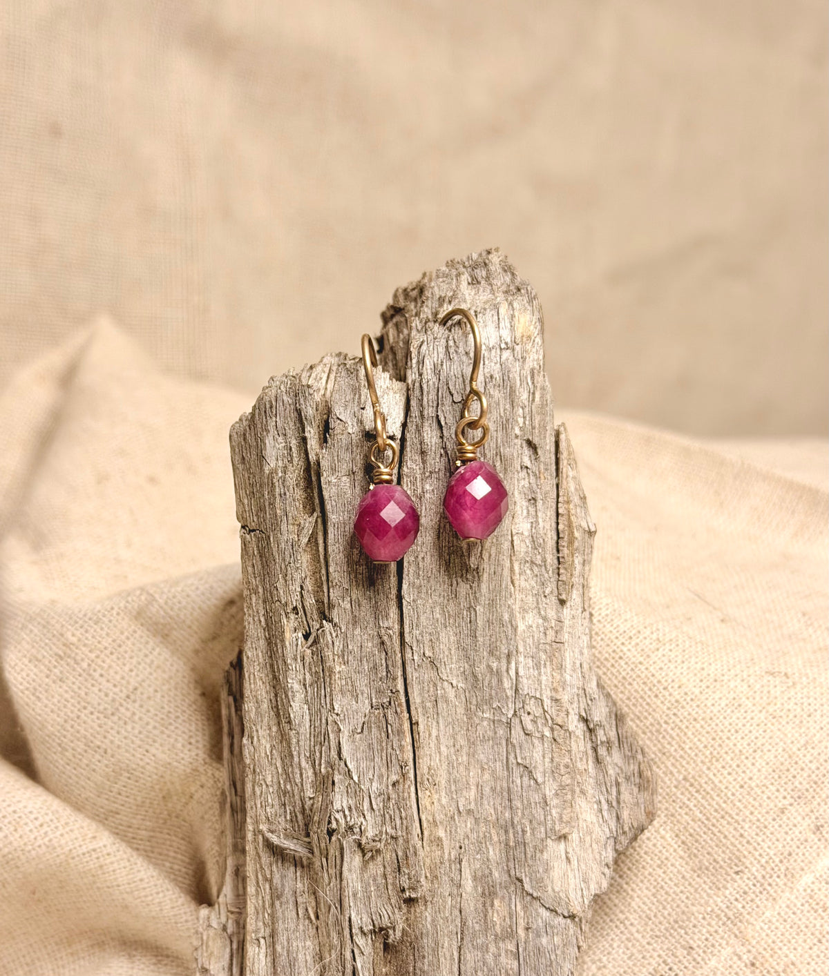 Ruby Earrings