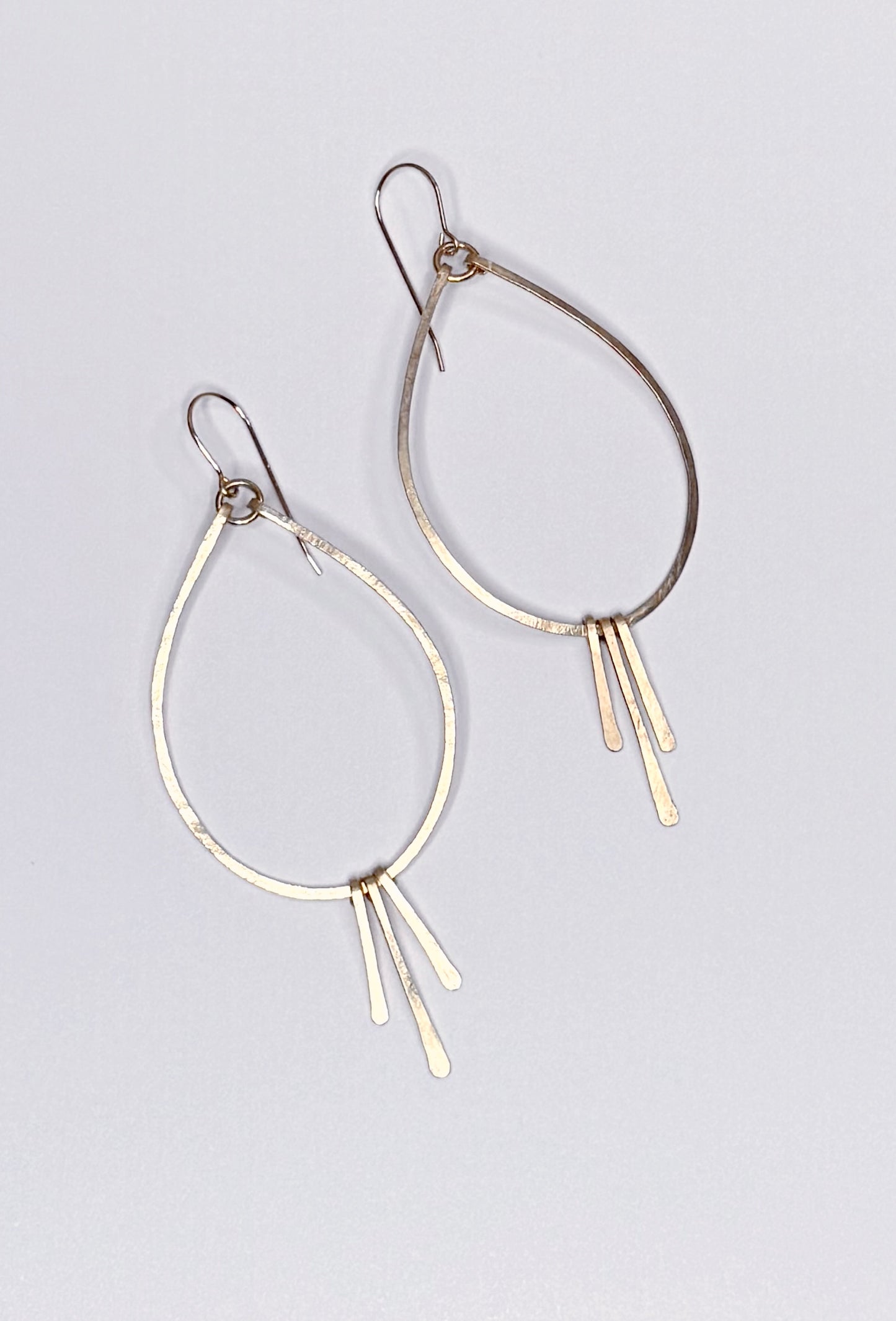 Hammered Hoops