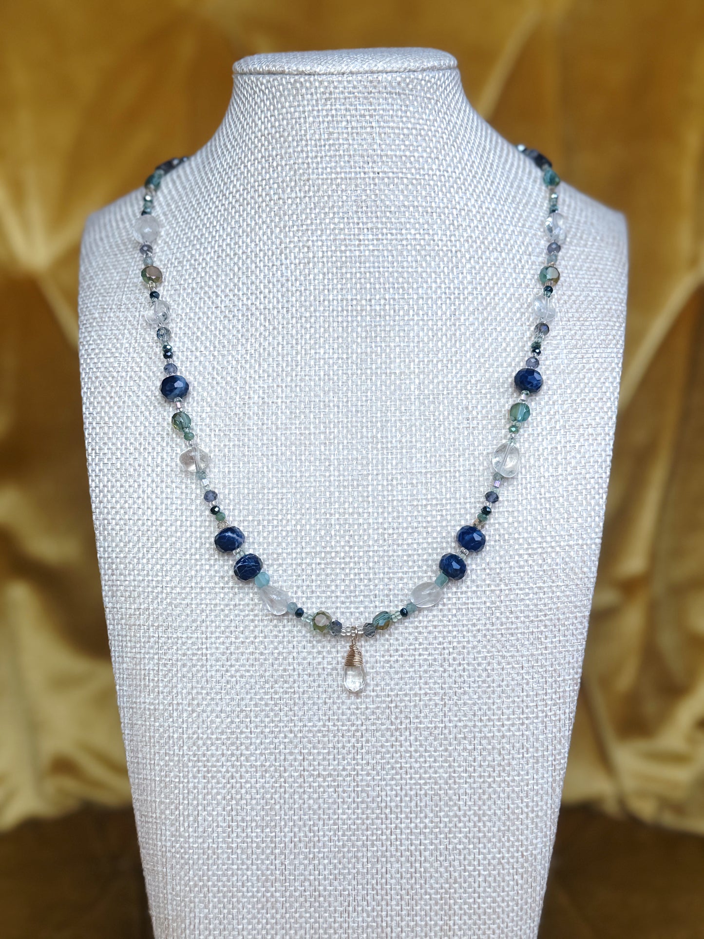 Stone Beaded Necklace