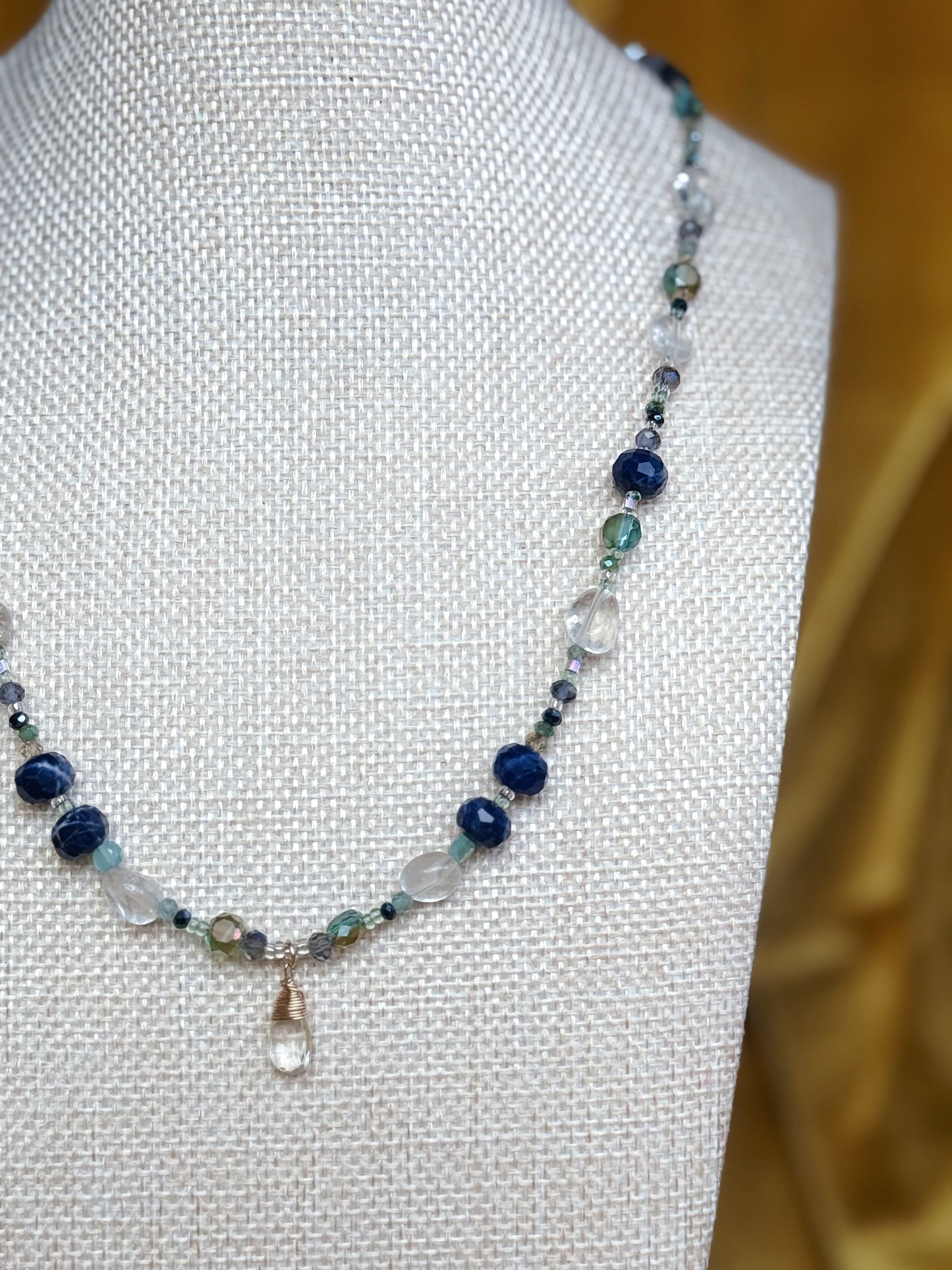 Stone Beaded Necklace
